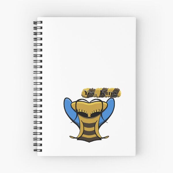 Item preview, Cute Bee Face Yes King – Funny Kawaii Sticker Art designed and sold by davidmalec.