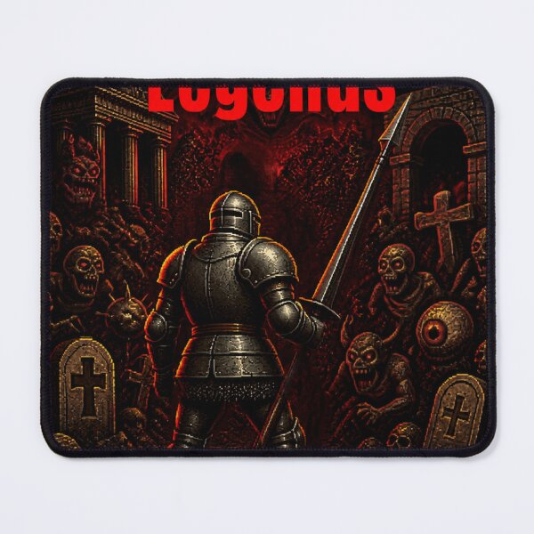 Item preview, Retro Arcade Knight - Italian Bootleg Pixel Art Poster designed and sold by EtermaoDigital.