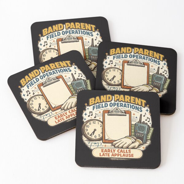 Item preview, Band Parent Field Operations – Early Calls Late Applause designed and sold by Concrete Coffee Studio.