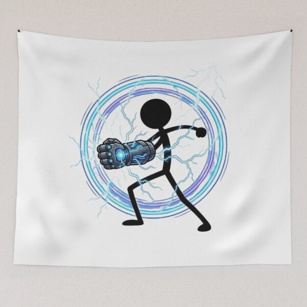 Item preview, Cyber Lightning Stickman Power Gauntlet designed and sold by Interactive-Art.