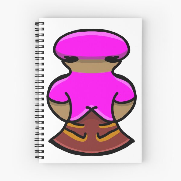 Item preview, Cute Cartoon Captain Character Pink – Kawaii Uniform Sticker Art designed and sold by davidmalec.