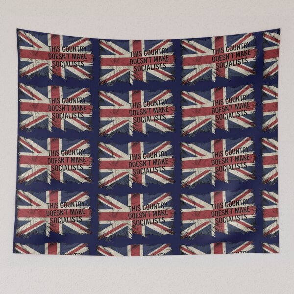 Item preview, This Country Doesn't Make Socialists (Great Britain) designed and sold by HostilePress.