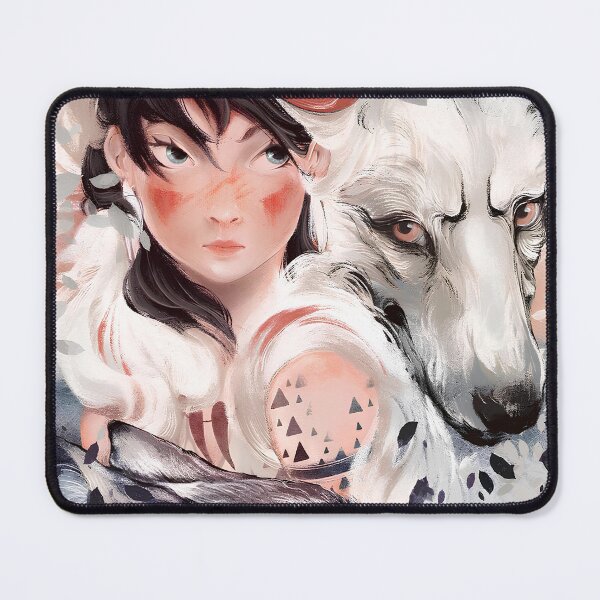 Item preview, Cute kawaii girl wolf [[YESmomonokes]] -%[ghiblis]%- painting aways  designed and sold by uwwooshop.