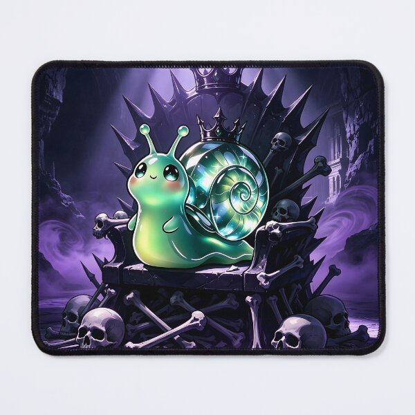 Item preview, Leptopoma Nitidum: The Bone Throne - Dark Fantasy Art designed and sold by ABYSSLAB.