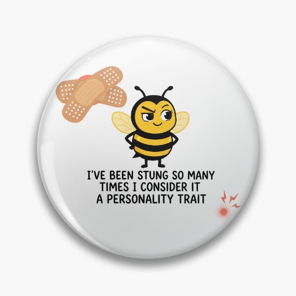 Item preview, I've Been Stung So Many Times Funny Beekeeper Bee  designed and sold by Neurospicy Trolls.