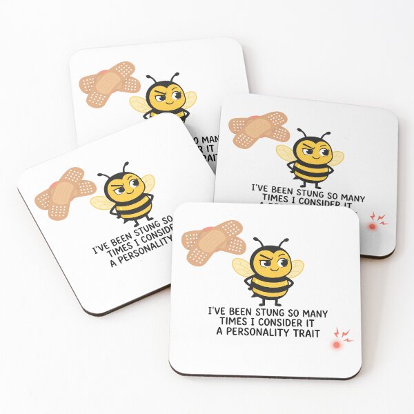 Item preview, I've Been Stung So Many Times Funny Beekeeper Bee  designed and sold by Neurospicy Trolls.