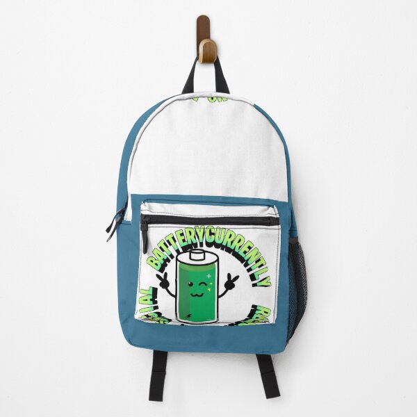 Item preview, Currently Recharging My Social Battery Cute Kawaii Graphic designed and sold by Shadrach Roo.