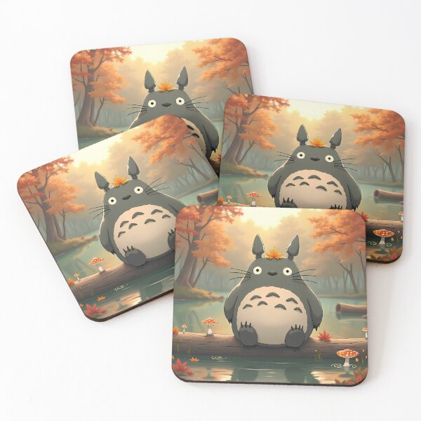 Item preview, Cute kawaii fall season [[totoros]] -%[ghiblis]%- waiting aways  designed and sold by uwwooshop.