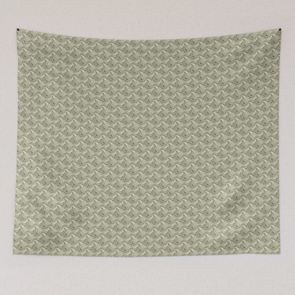 Item preview, Spring Pinch Spiral Pattern in Green designed and sold by Artistestella.