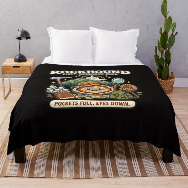 Item preview, Rockhound Field Research Club – Funny Agate Hunting Geology Design designed and sold by Concrete Coffee Studio.
