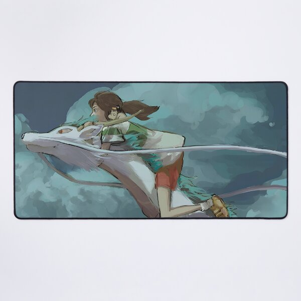 Item preview, Cute kawaii art girl [[chihiros]]-%[ghiblis]%- flying aways dragon freedom designed and sold by uwwooshop.
