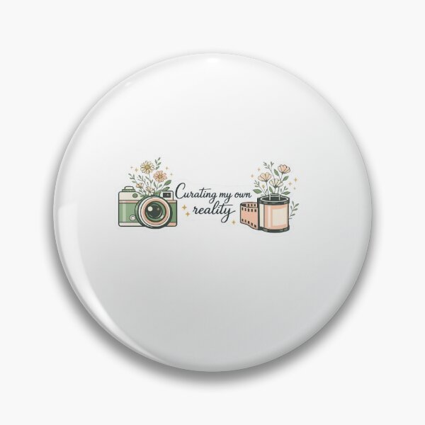 Item preview, Curating My Own Reality - Aesthetic Creator & Dreamy Minimalist Sticker designed and sold by Saniyamirza07.