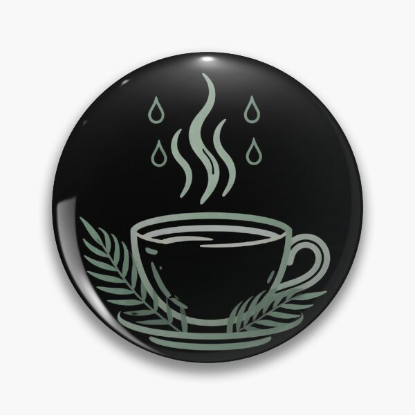 Item preview, Minimalist Coffee Cup Herbal Tea Leaves Aesthetic designed and sold by ThunderRed.