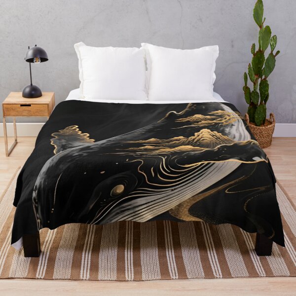 Item preview, Majestic Whale through Tranquil Waters The Harmony of Nature and Art A Whale Swimming Through Time designed and sold by Matt_Smith.