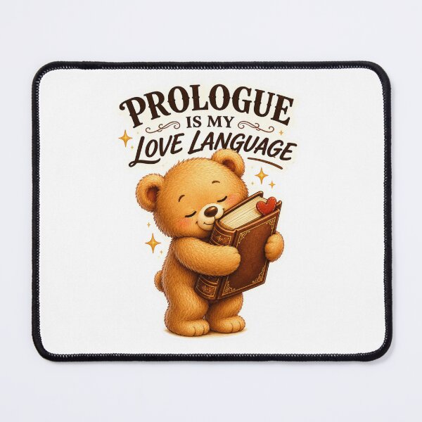 Item preview, Prologue Is My Love Language Teddy Bear Sticker designed and sold by DreamTags Studio.