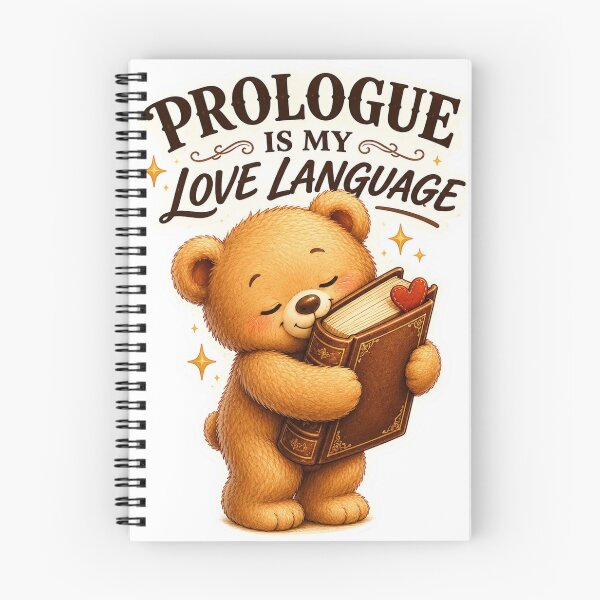 Item preview, Prologue Is My Love Language Teddy Bear Sticker designed and sold by DreamTags Studio.