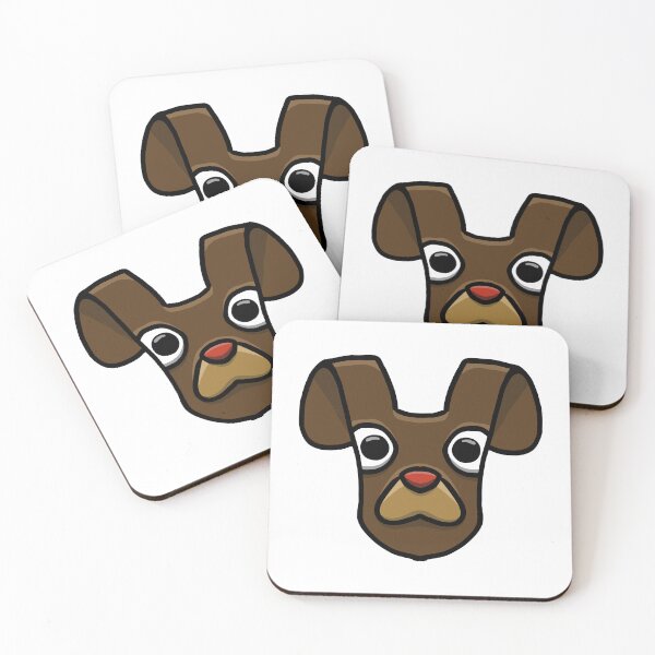 Item preview, Cute Brown Dog Face – Floppy Ear Puppy Sticker Art designed and sold by davidmalec.
