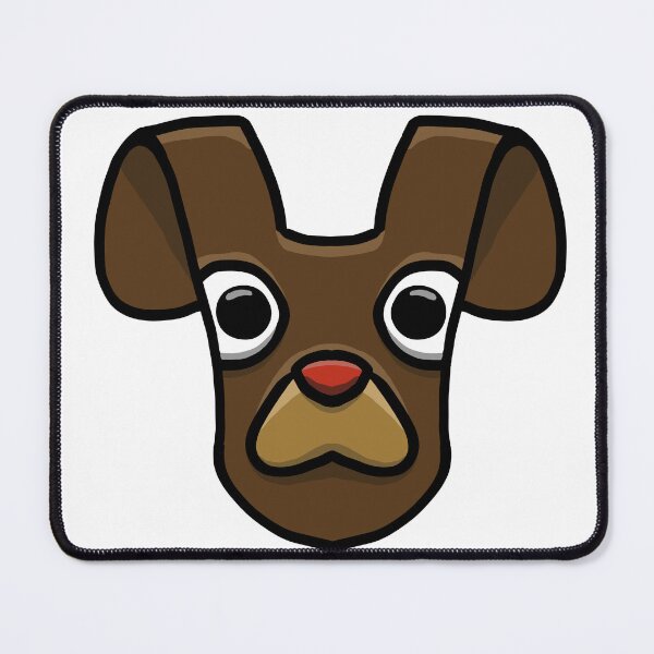 Item preview, Cute Brown Dog Face – Floppy Ear Puppy Sticker Art designed and sold by davidmalec.