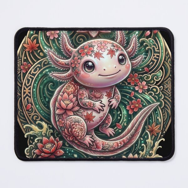 Item preview, Sacred Blossom Baby Axolotl designed and sold by HexOne.