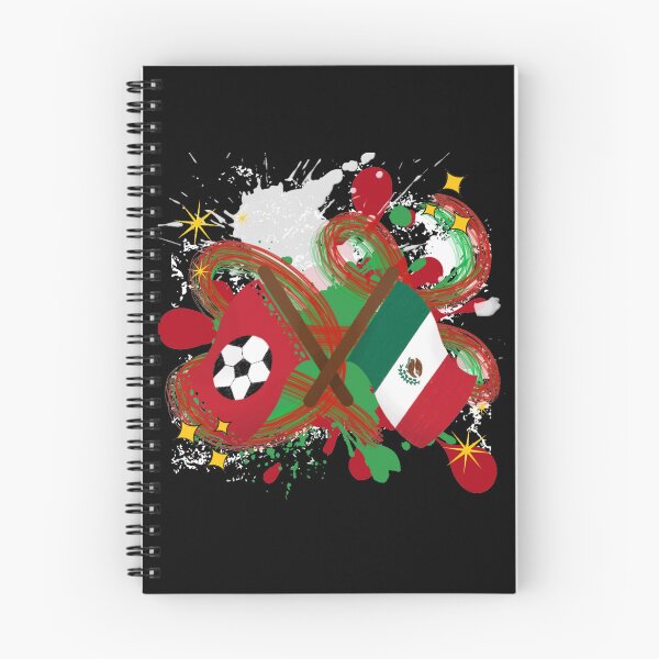 Item preview, Mexican Soccer Flag with paint splatter  designed and sold by artbyomega.
