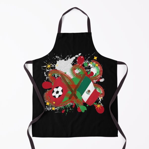 Item preview, Mexican Soccer Flag with paint splatter designed and sold by artbyomega.