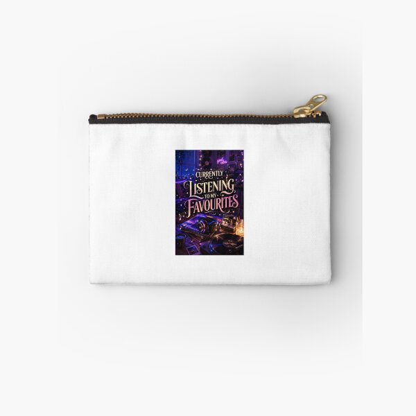 Item preview, Currently Listening To My Favourites - Aesthetic K-Pop & Music Lover Cover Art designed and sold by Saniyamirza07.