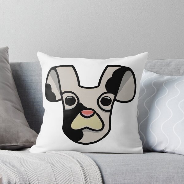 Item preview, Cute Spotted Dog Face – Black and Tan Puppy Sticker Art designed and sold by davidmalec.