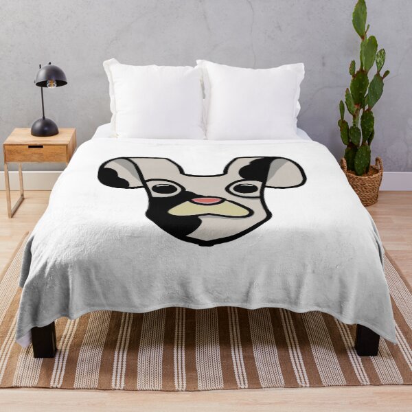 Item preview, Cute Spotted Dog Face – Black and Tan Puppy Sticker Art designed and sold by davidmalec.