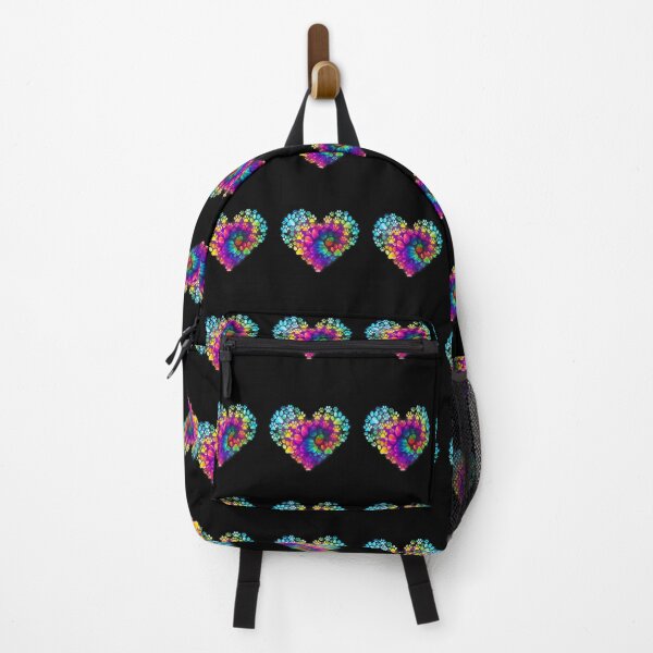 Item preview, Colorful Rainbow Paw Print Heart Art designed and sold by GiaoCalonas.