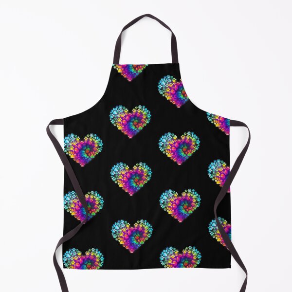 Item preview, Colorful Rainbow Paw Print Heart Art designed and sold by GiaoCalonas.