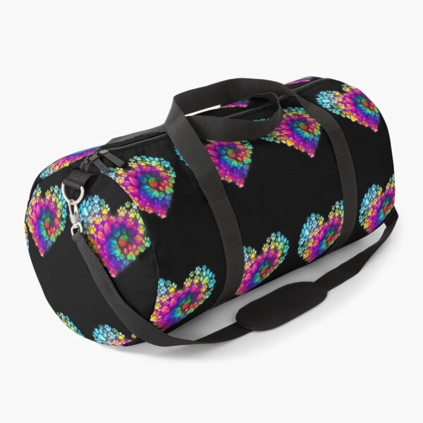 Item preview, Colorful Rainbow Paw Print Heart Art designed and sold by GiaoCalonas.