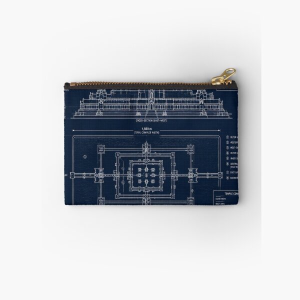 Item preview, Angkor Wat Blueprint designed and sold by SunnyDesign82.