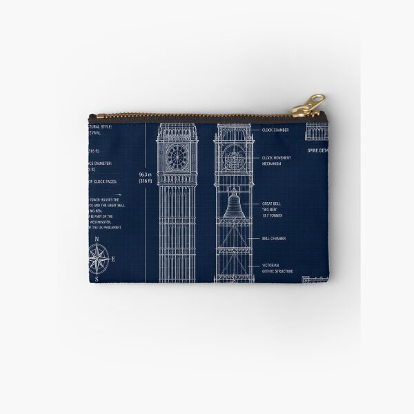 Item preview, Big Ben Blueprint designed and sold by SunnyDesign82.