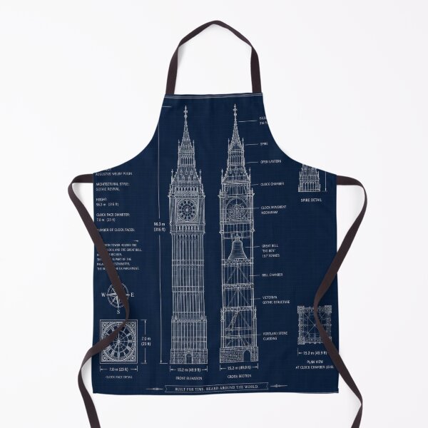 Item preview, Big Ben Blueprint designed and sold by SunnyDesign82.