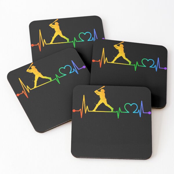 Item preview, Baseball Heartbeat Color designed and sold by AlejandroRay.