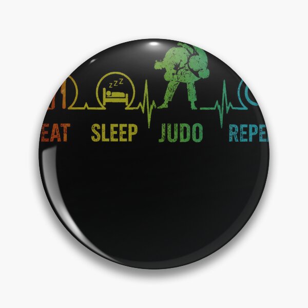 Item preview, Eat Sleep Judo Repeat designed and sold by AlejandroRay.