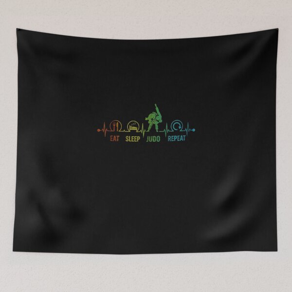 Item preview, Eat Sleep Judo Repeat designed and sold by AlejandroRay.