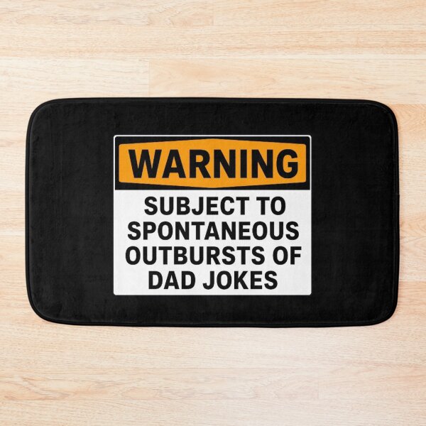 Item preview, Warning: Subject To Spontaneous Outbursts Of Dad Jokes designed and sold by kelvinmunene13.