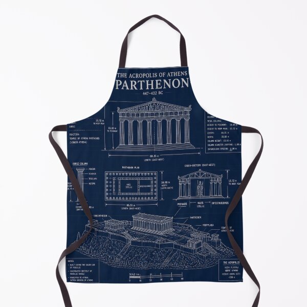 Item preview, Parthenon Acropolis Blueprint designed and sold by SunnyDesign82.