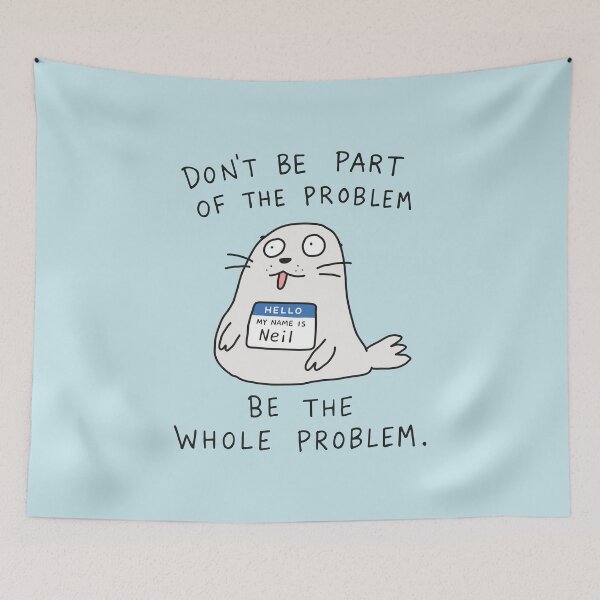 Item preview, Don't Be Part of The Problem Be The Whole Problem designed and sold by NQArtist.