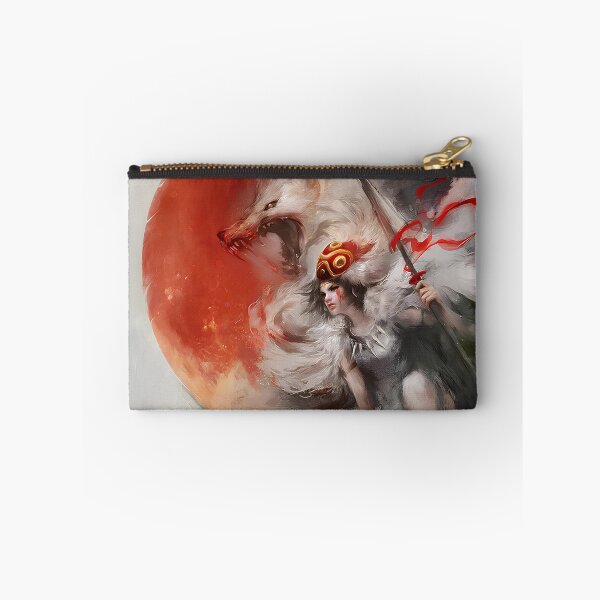 Item preview, Cute kawaii art girl [[momonokes's]] -%[ghiblis]%- ride wolf aways  designed and sold by uwwooshop.