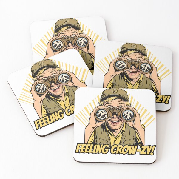 Item preview, Feeling Crow-zy Funny Birdwatcher Crow Pun | Twitcher gift | Bird Pun designed and sold by Neurospicy Trolls.