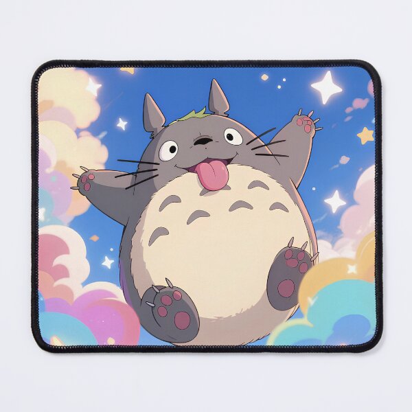 Item preview, Cute kawaii art [[totoros's]] happy -%[ghiblis]%- feeling aways  designed and sold by uwwooshop.