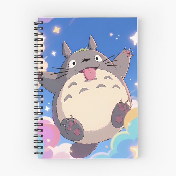 Item preview, Cute kawaii art [[totoros's]] happy -%[ghiblis]%- feeling aways  designed and sold by uwwooshop.