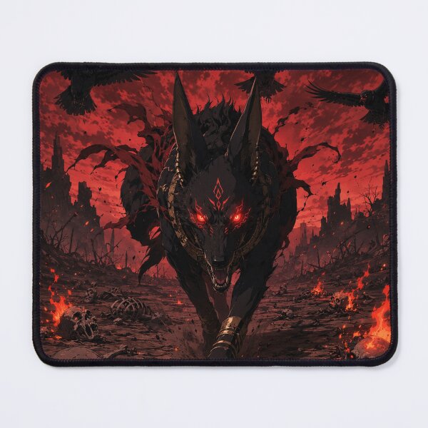 Item preview, Demonic Jackal designed and sold by Villain Vault.