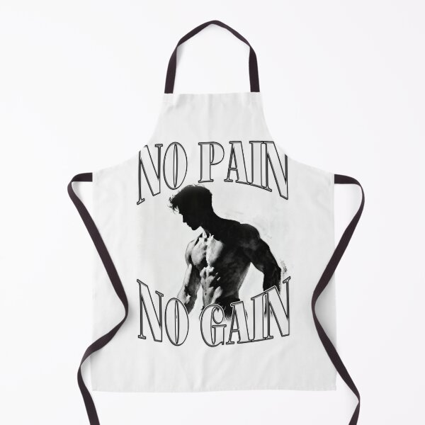 Item preview, No Pain No Gain Motivational Gym Quote designed and sold by bngfx.