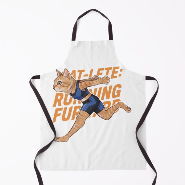 Item preview, Cat-lete Running Forward Sports Aesthetic Illustration designed and sold by Ahmedsyde.