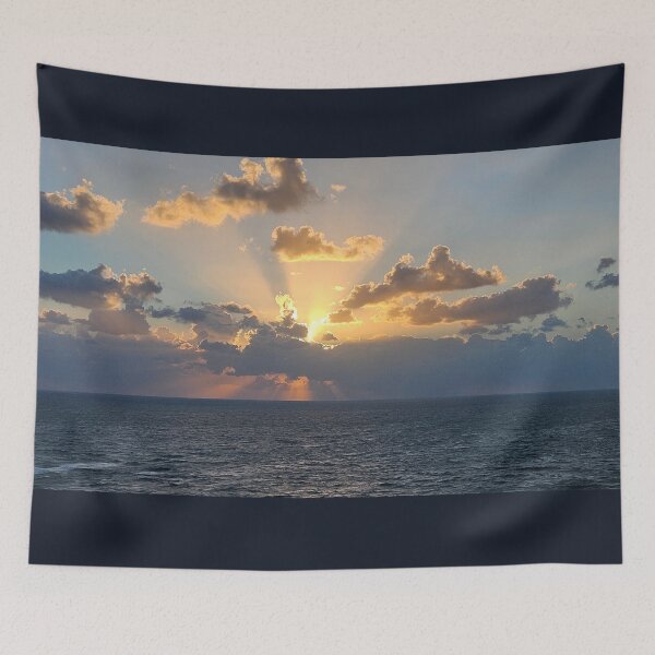 Item preview, Golden Sun Rays over the Ocean Sunset designed and sold by Yanshuf.