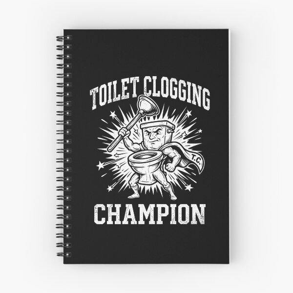Item preview,  Toilet Clogging Champion designed and sold by dudelinart.