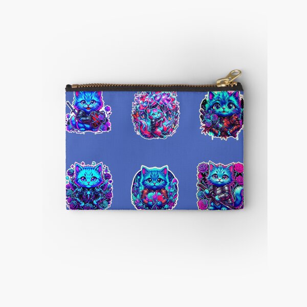 Item preview, Cute Cat Stickers Pack – Kawaii Kitten Set for Laptop, Phone & School Supplies designed and sold by Cyber-ART-Studio.